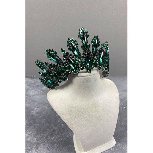 Dalia Yüksek Taşlı Gelin Kına Tacı