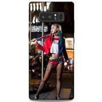 Samsung Galaxy Note 8 Uyumlu Kılıf Harley Quinn (24) Darbe Emici Kılıf Kiraz kırmızısı