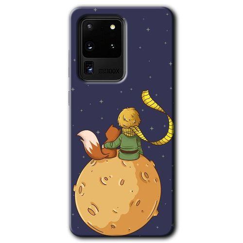 Potkal Hediye Fabrikası Samsung Galaxy S20 Ultra Kılıf HD Desen Baskılı Arka Kapak - Küçük Prens