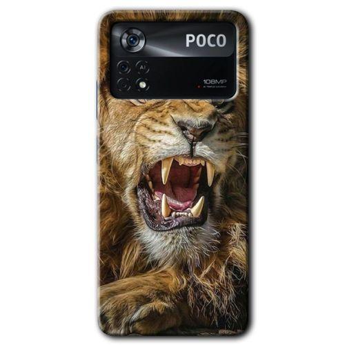 Poco x4 Pro Kılıf HD Desen Baskılı Arka Kapak - Lion King + Kırılmaz Cam