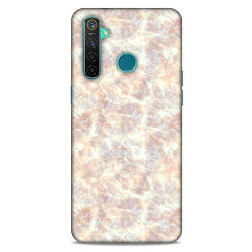 Mermer Desenli (43) Tema Thin Fit Kılıf Fildişi Oppo Realme 5 Pro Kılıf