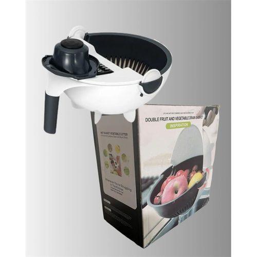 Süzgeçli Hazneye Sahip Çok Amaçlı Rende Ve Dilimleyici