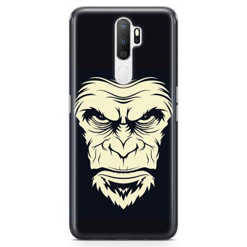 Oppo A9 2020 Kılıf Maymunlar Cehennemi Arka Kapak Koruma Desenli Full Koruyucu
