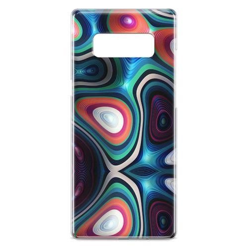 Samsung Galaxy Note 8 Kılıf Elastik Hoparlör Arka Kapak Koruma Desenli Full Koruyucu