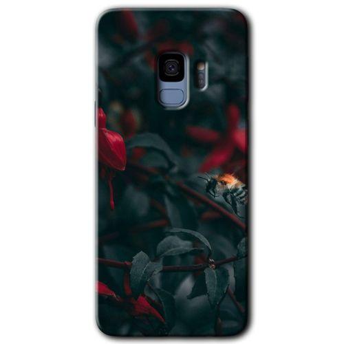 Potkal Hediye Fabrikası Samsung Galaxy S9 Kılıf HD Desen Baskılı Arka Kapak - Avcı Arı