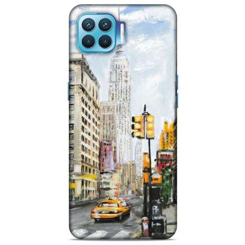 Cityx (3) Oppo Reno 4 Lite Kılıf Silikon Kapak Desenli