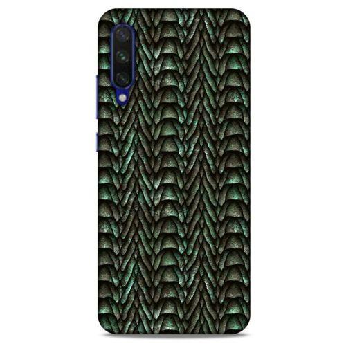 Xiaomi Mi A3 Kılıf Dragons (9) Kılıf Ejderha Cilt Açık Yeşil