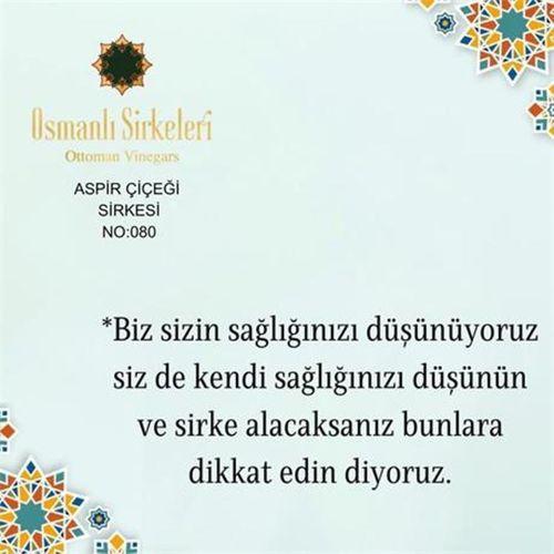 İnfüzyon - 03. Aspir Çiçeği Sirkesi - 500 ml