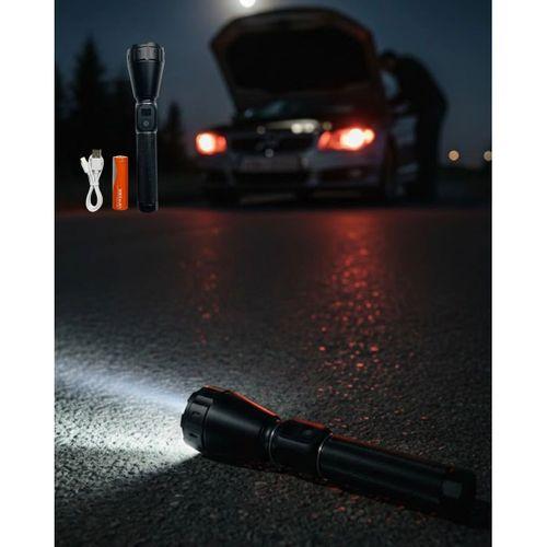 Uzun Ömürlü Bataryalı Şarjlı El Feneri Güçlü Led Aydınlatma