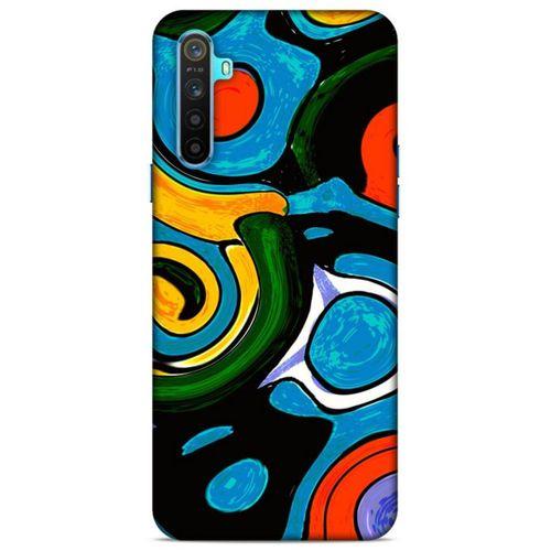 Lopard Oppo Realme 6i Uyumlu Kılıf Soyut Sanat (24) Desenli Darbe Emici Kılıf