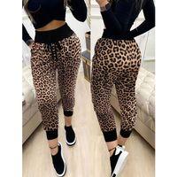 Kadın Yüksek Bel Bağcıklı Desenli Iki Iplik Pantolon