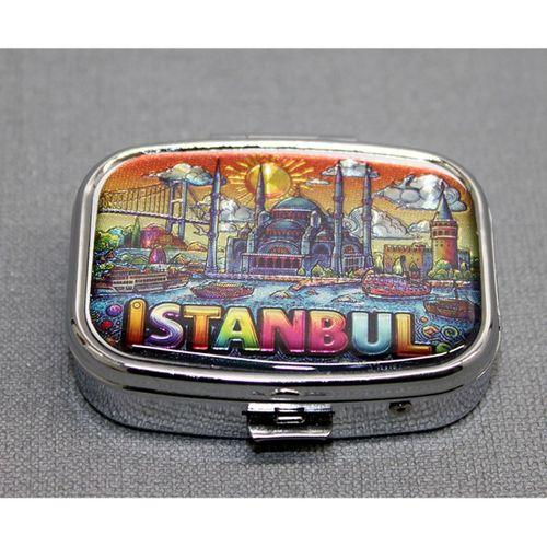 İstanbul Temalı İlaç Kutusu - Model 12