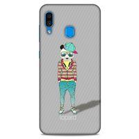Samsung Galaxy A30 Kılıf FunnyMaX (18) Telefon Kılıfları Gri