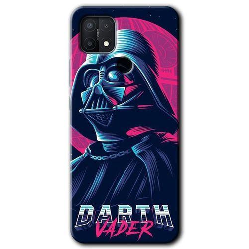Oppo A15 Kılıf Baskılı Arka Kapak - Darth Vader +Tam Ekran Koruyucu