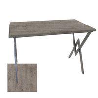 Dockers Anemon Mutfak Masası 80x140 (Werzalit, Wermodin ve Allzalit Tabla) - Kahve Oxid