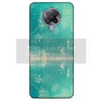 Paslı Renkler Turkuaz Oppo Realmi C2 Kılıf