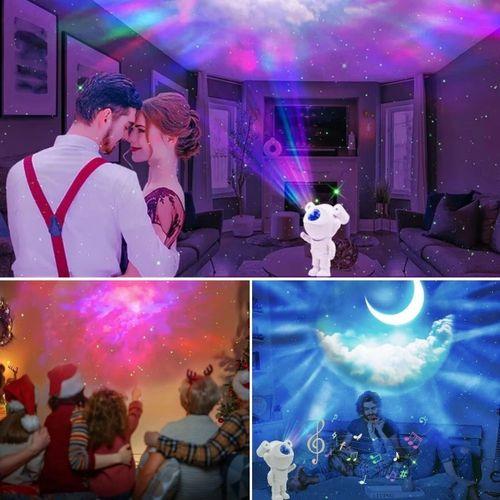 Stickerlı ,kumandalı Astronot Model Gece Lambası