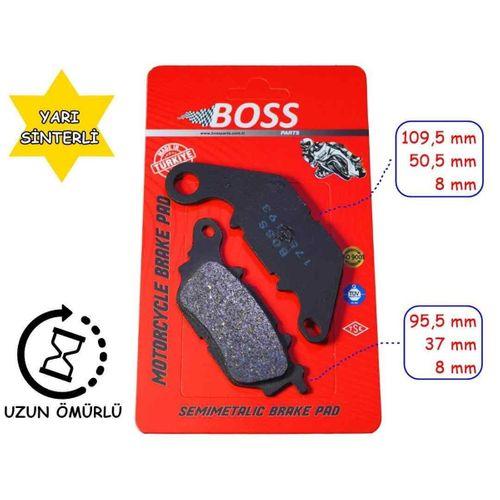 TVS Tvs Jupiter 125-Ntorq Ön Fren Disk Balatası Boss Bs175-193