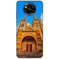 Xiaomi Redmi Poco X3 Kılıf Dünya Mimarisi (15) Antişok Kılıf Santa Maria Fransa