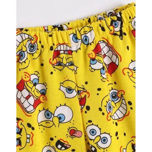 4/10 Yaş Karakter Baskılı Pamuk Penye Çocuk Pijama Takımı