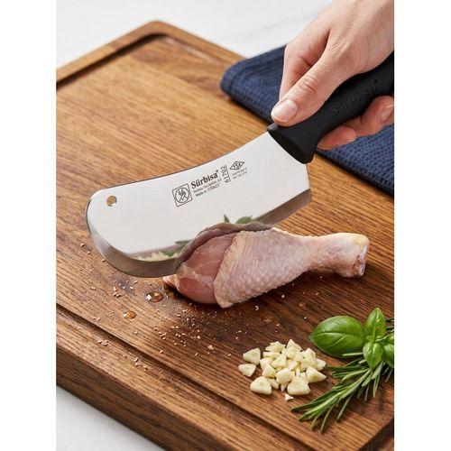 Sürmene Et Tavuk Kemik Soğan Doğrama Satırı 29 cm Keskin Çelik Uzman Mutfak Satır Sürbisa 61702