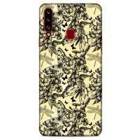 Samsung Galaxy A20s Kılıf Kelebek Etkisi (34) Slim Armor Kılıf Karışık Renkli