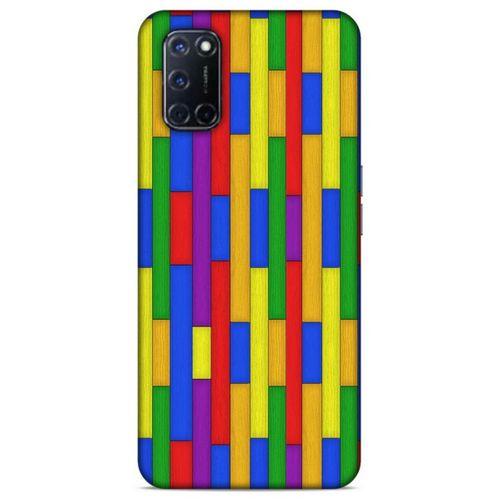 Lopard Oppo A92 Uyumlu Kılıf Wood'X (23) Ultra Koruma Kılıfı Baskılı
