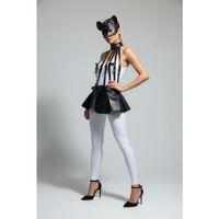 Siyah Etek Suni Deri Etek Peplum Kemer Detaylı Etek - Brf1313