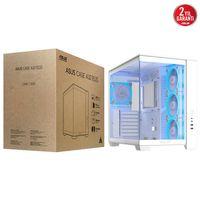ASUS A32 PLUS M-ATX 3.2 GEN 2X1 TYPE C PORTU VE 360MM AIO CPU SOĞUTUCU &amp; 420MM EKRAN KARTIYLA UYUMLU BEYAZ