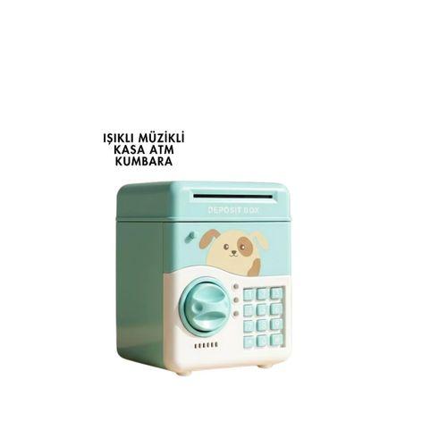 Sam51 Müzikli Işıklı Kumbara Su Yeşili