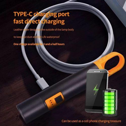 Police Ps-305 Şarjlı Göstergeli Askılı Zoomlu Tamirci El Feneri