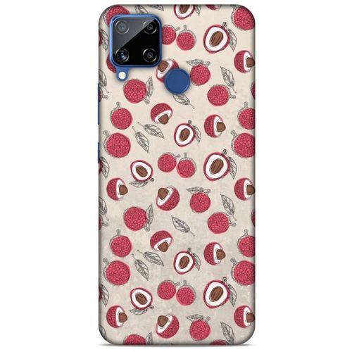 Frutix Lychee 01 Oppo Realme C15 Kılıf Desenli Silikon