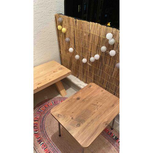 özgazi 1 M X 3 Metre Balkon Çiti Gölgelik Doğal Kamış Hasır