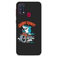 Animax Sürücü Köpekbalığı Samsung Galaxy M31 Kılıf Desenli Silikon