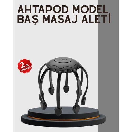 Çok Noktalı Elektrikli Kafa Masaj Cihazı 3 Modlu Rahatlatıcı Masaj