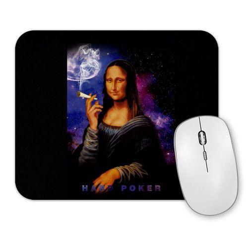 Mona Galaxia Fire Mouse Pad