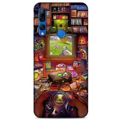 Retro (47) Desen Crystal Flex Kılıf Renkli Huawei Y9 Prime 2019 Kılıf