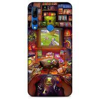 Retro (47) Desen Crystal Flex Kılıf Renkli Huawei Y9 Prime 2019 Kılıf