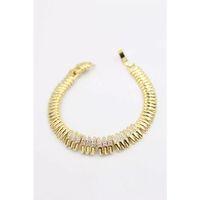 Taşlı Xuping Bileklik - Altın