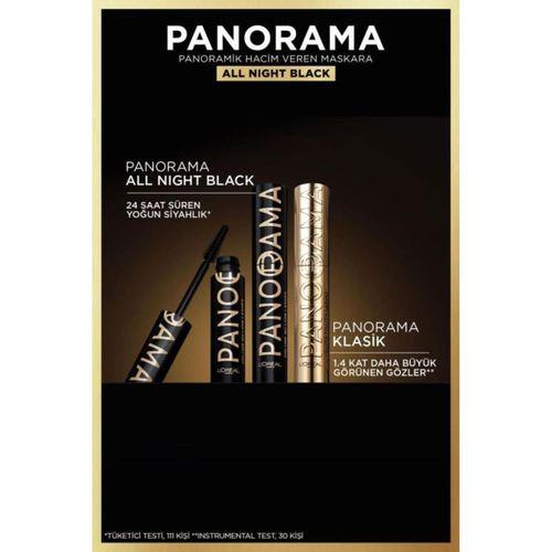 Loreal Maskara Panoramıc Volume All Night Black