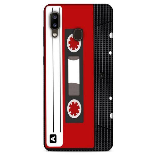 Retro (43) Desen Thin Fit Kılıf Renkli Samsung Galaxy A20 Kılıf
