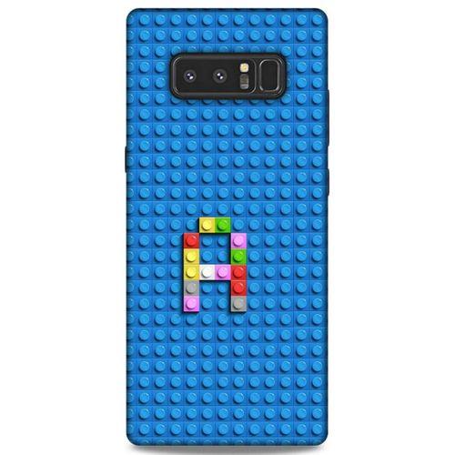 Lopard Samsung Galaxy Note 8 Uyumlu Kılıf BloX (11) Tam Koruma A Harfi