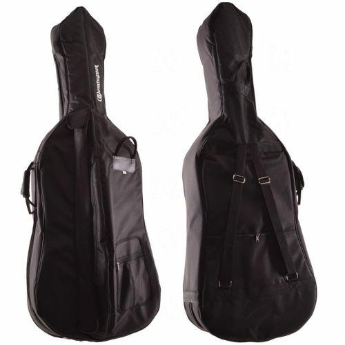 Çello Viyolonsel Dominguez 4 4 Gül Aksamlı Parlak DCR44CRP1