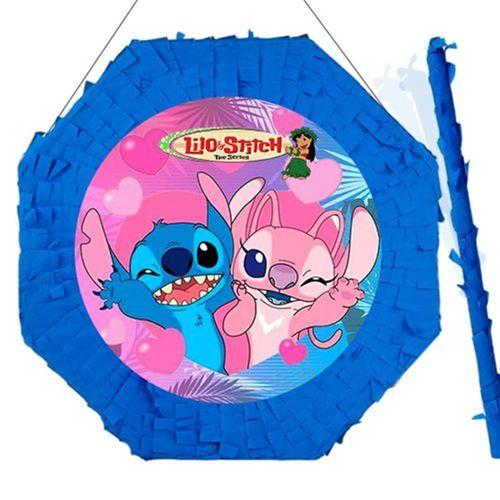 Pinyata LİLO VE STİÇ sopalı 42 cm sopalı