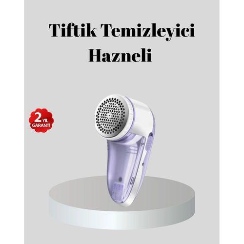 Şarjlı Tiftik Temizleyici – Çıkarılabilir Hazneli, Anti-statik Fırçalı, Usb Şarjlı