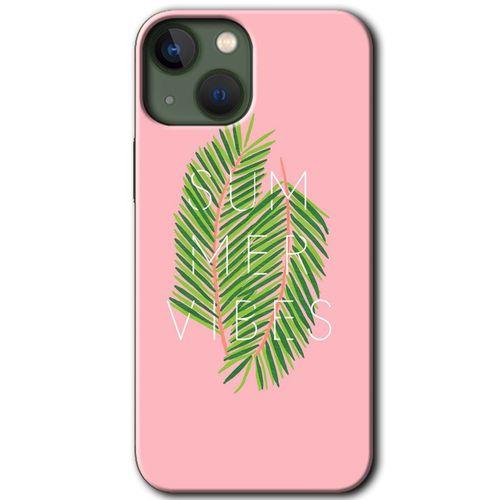 iPhone 13 Mini Kılıf Baskılı Kapak - Summer Vibes +Tam Ekran Koruyucu