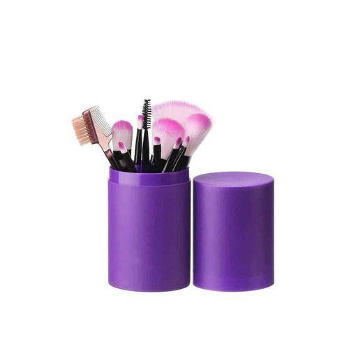 12 Parça Profesyonel Makyaj Fırça Seti