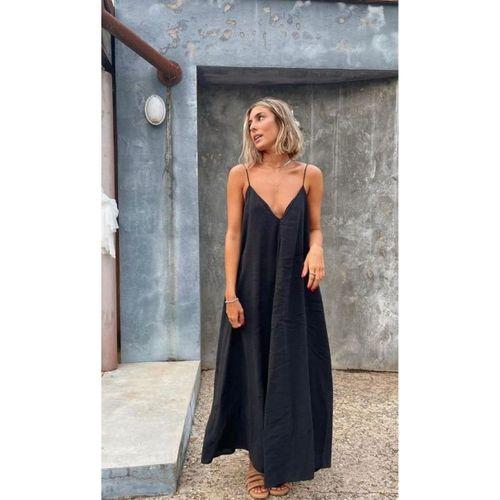 Kadın Ip Askılı Salaş Süprem Kumaş Elbise