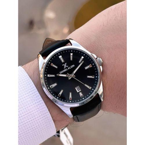 Daniel Klein Deri Kordon Takvimli Kadran 2 Yıl Garantili 3 Atm Dayanıklı Erkek Kol Saati E140036-2