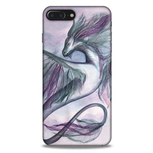 Y.Liva-2020 (Ejder) Apple Iphone 8 Plus Kılıf Silikon Kapak Desenli